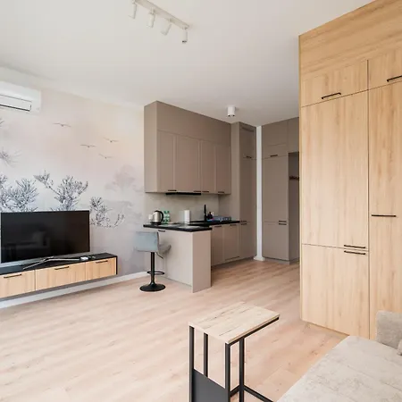 Apartamento Ursynow Serenity With Garden Varsovia